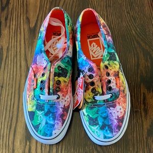 NWT Vans “Off The Wall” ASPCA Cat Print Shoes